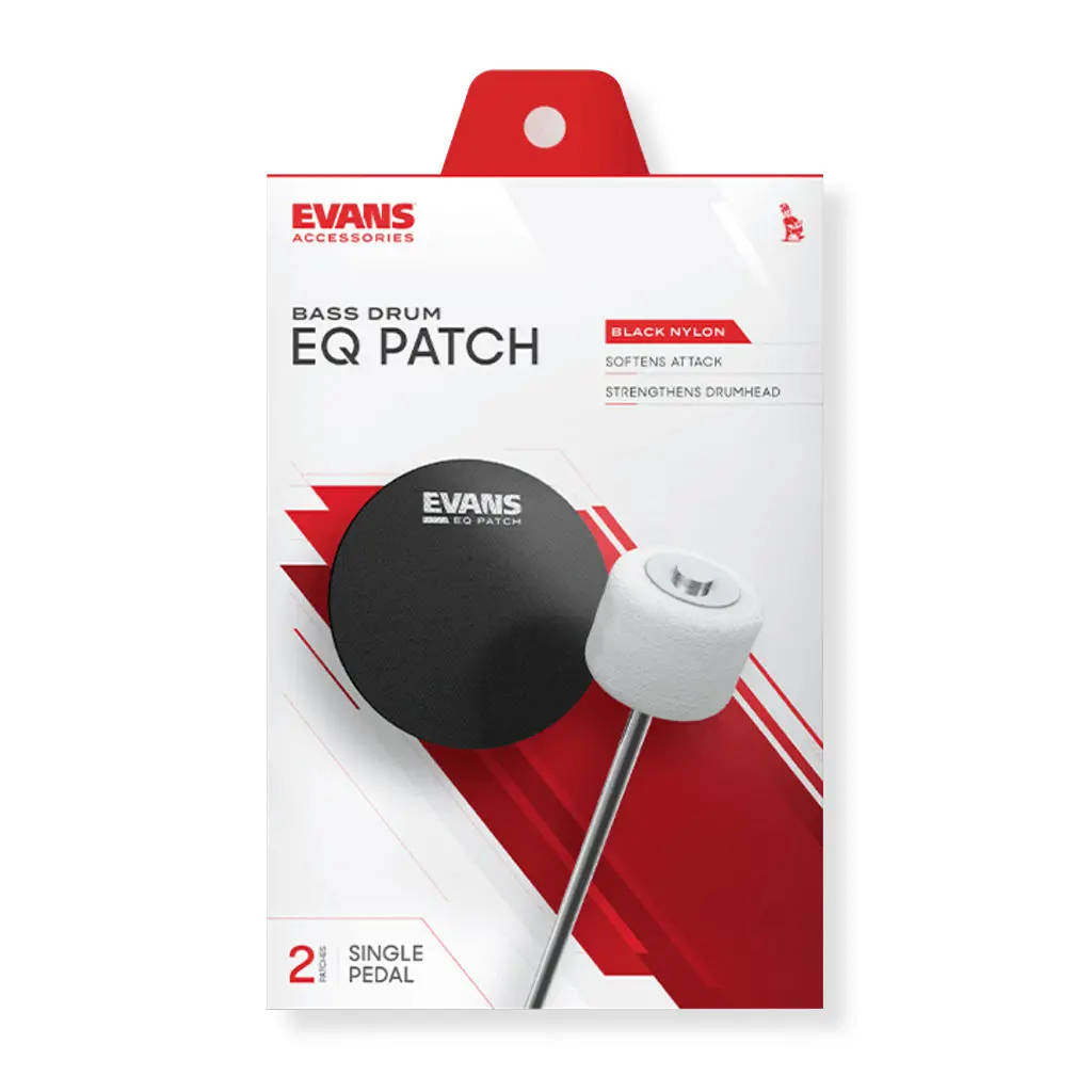 Evans Eq Black Nylon Single Patch 2