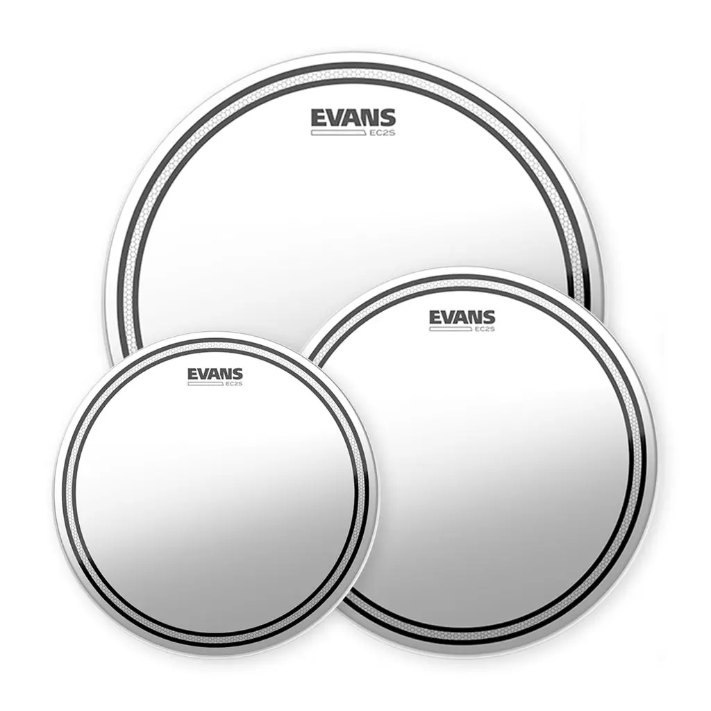 Evans Ec2s Frosted Rock Tom Pack - 10" 12" 16" 1