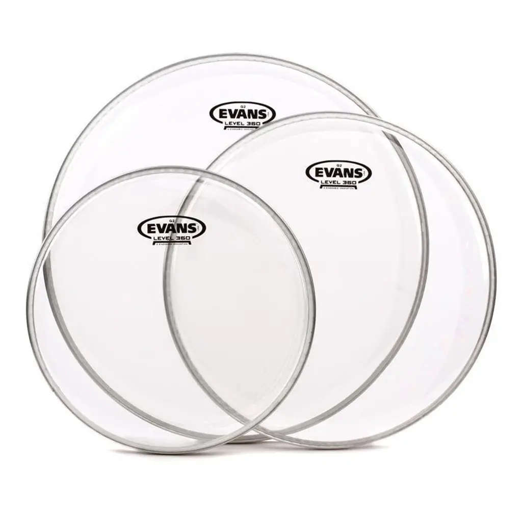 Evans G2 Clear Rock Tom Pack - 10" 12" 16" 1