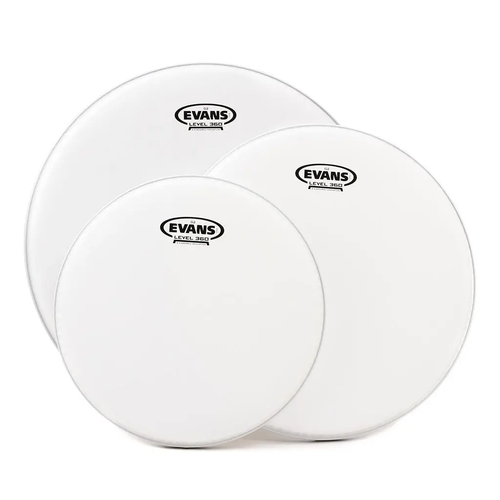 Evans G2 Coated Fusion Tom Pack - 10" 12" 14" 1