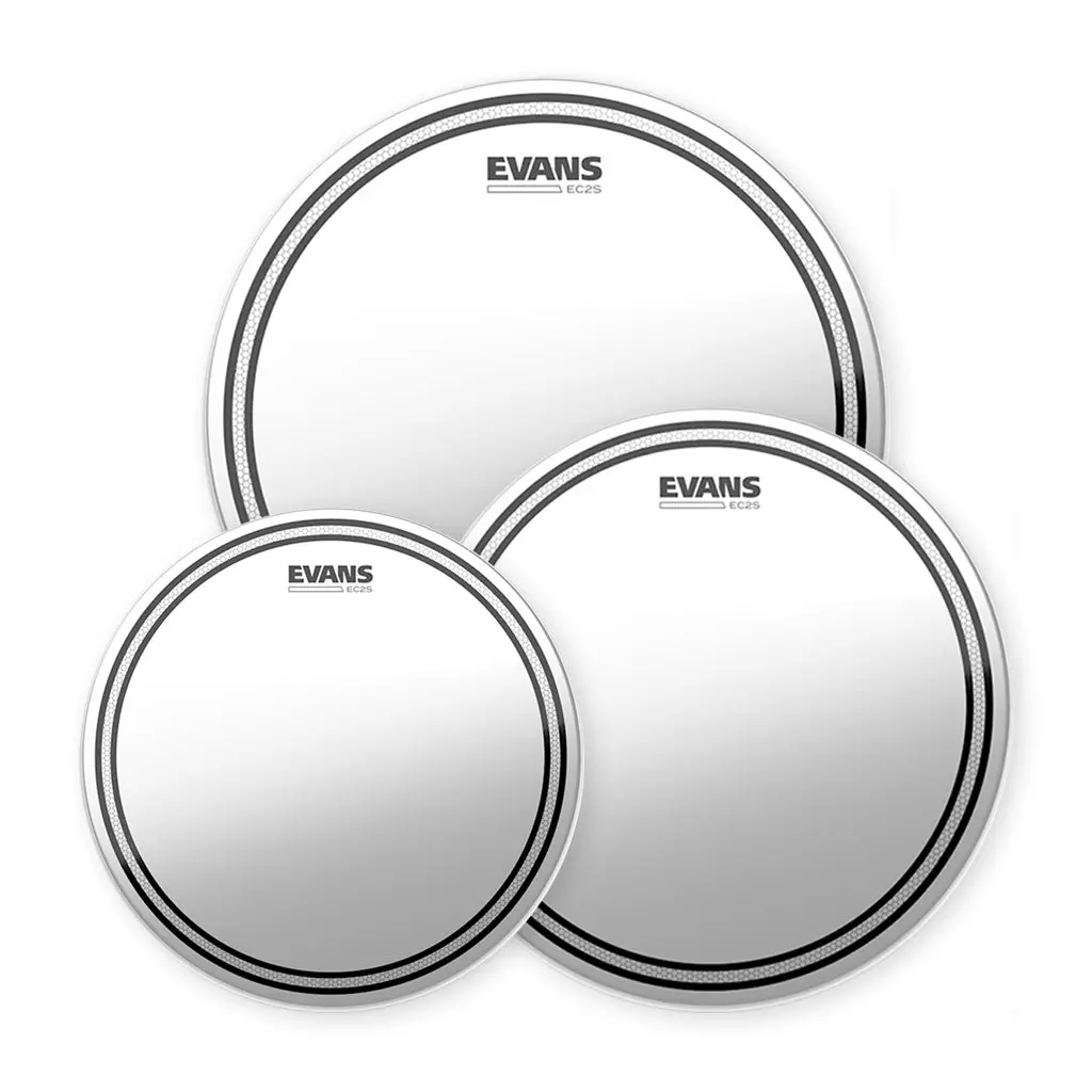 Evans Ec2s Frosted Fusion Tom Pack - 10" 12" 14" 1