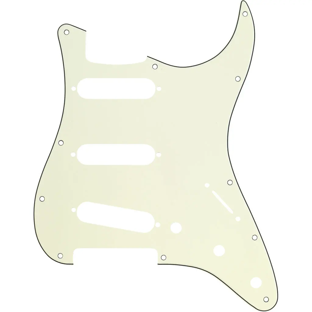 Fender Pickguard Strat - Mint Green - 11 Hole 1
