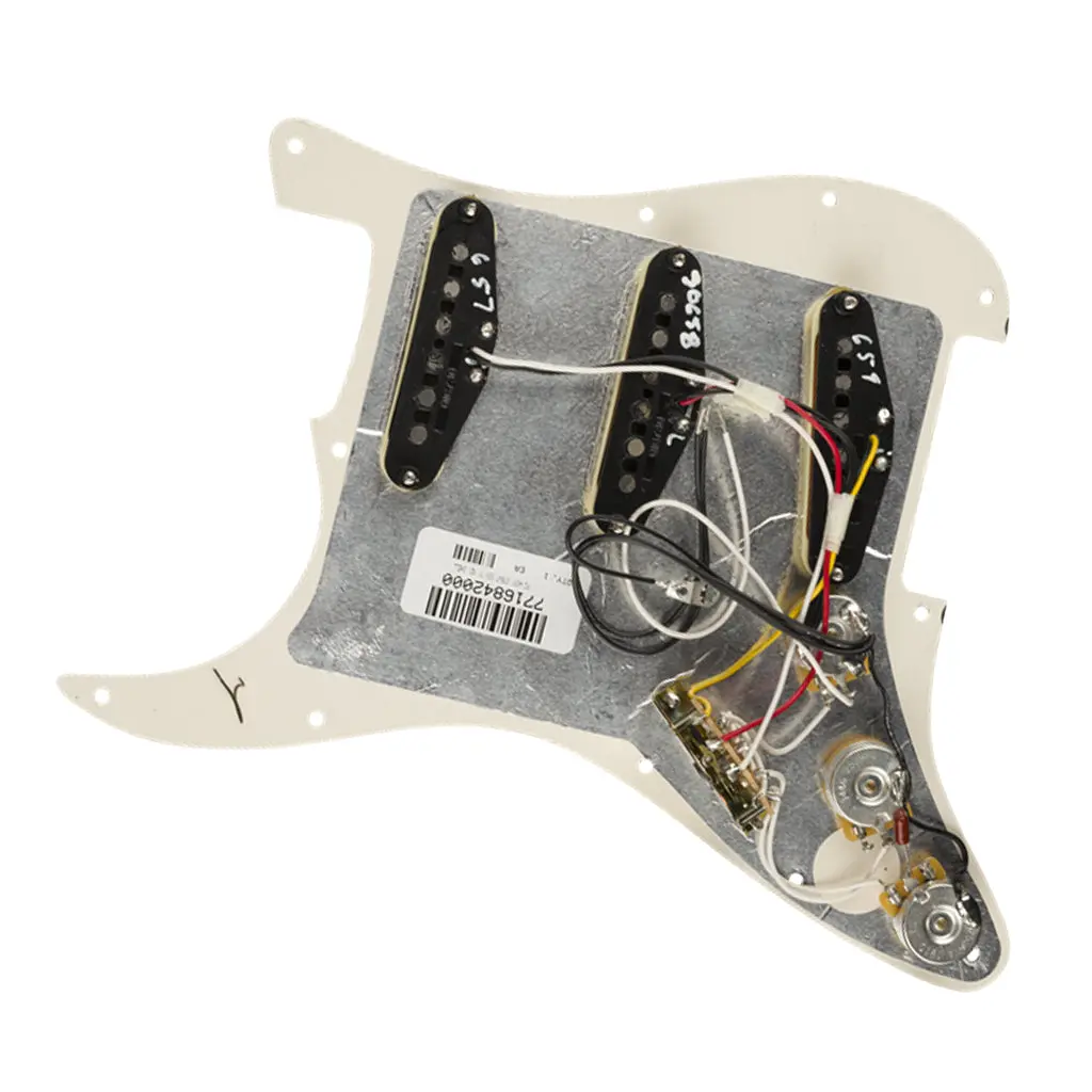 Fender - Pre-Wired Strat Pickguard, Tex-Mex Sss, Tortoise Shell 11 Hole Pg 2