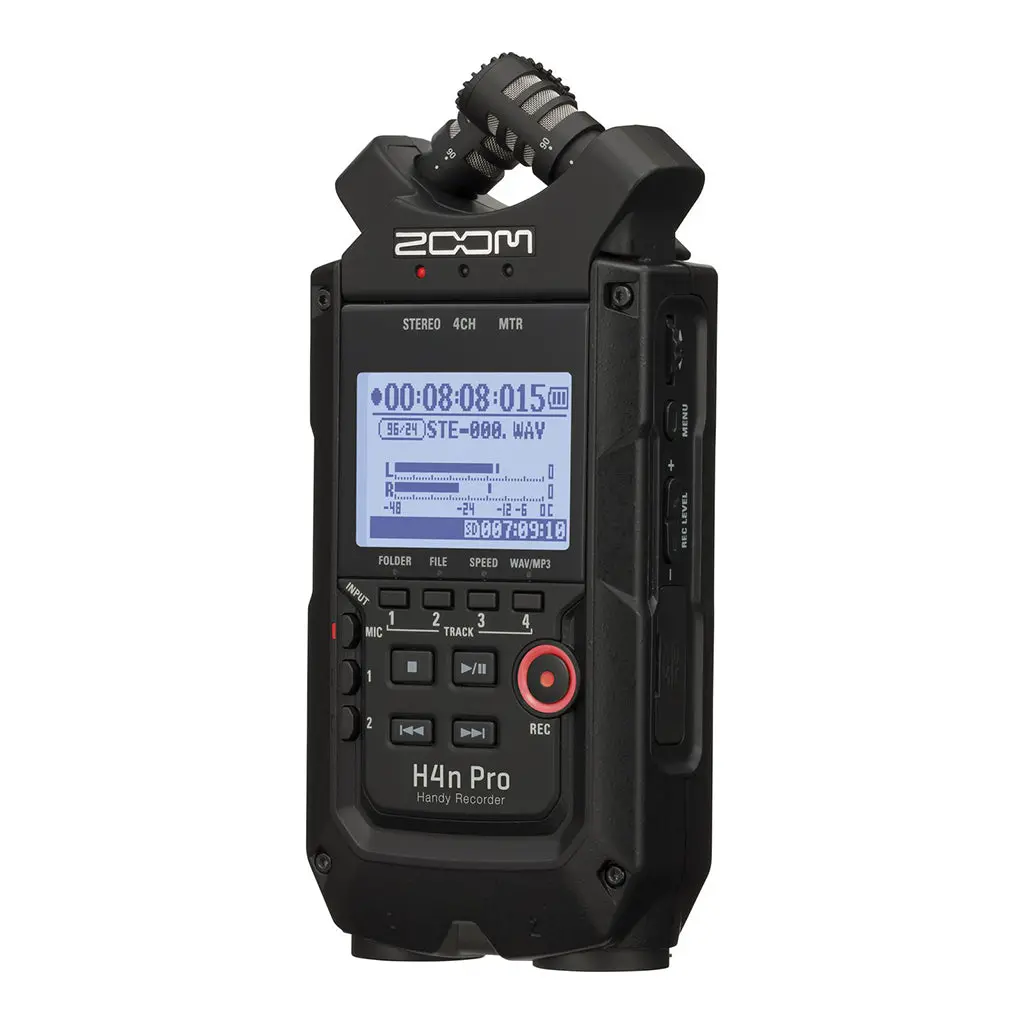 Zoom H4npro Handy Recorder - All Black Edition 1