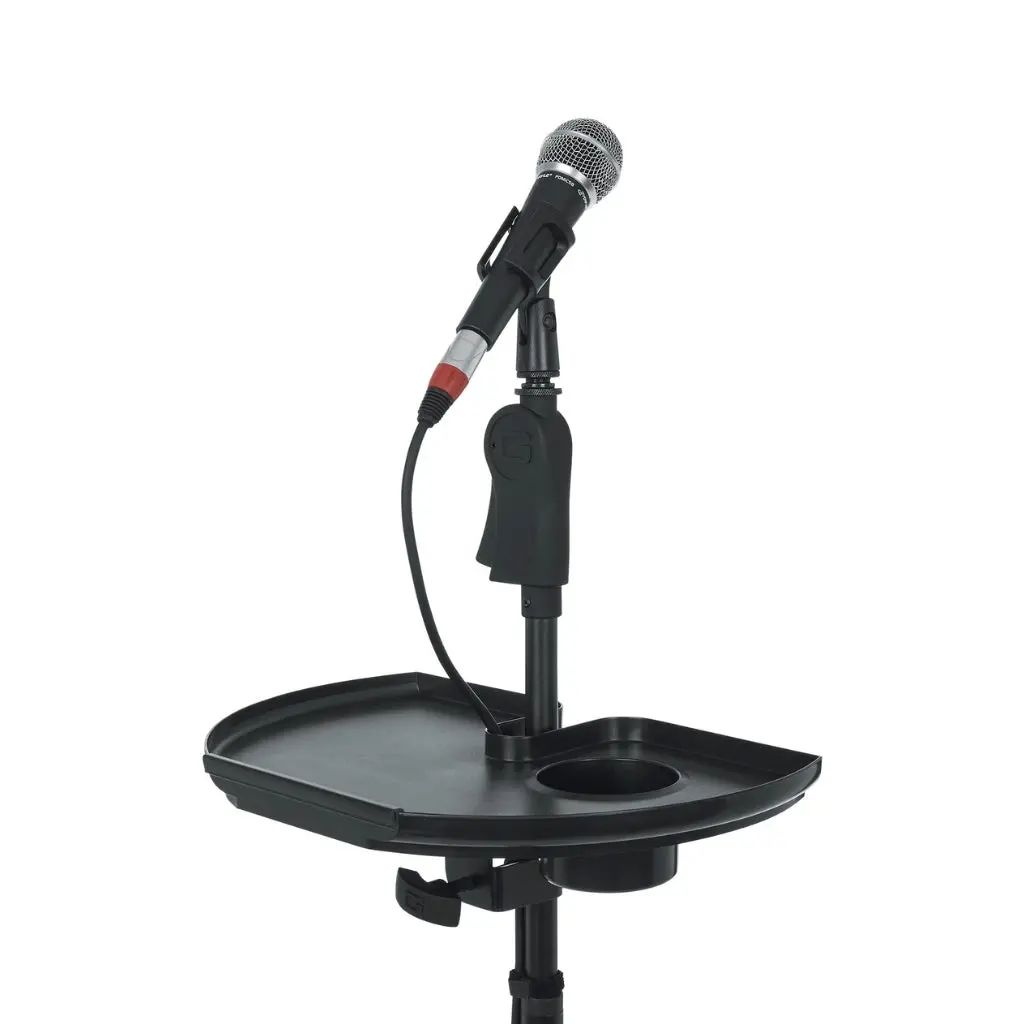Gator Frameworks Gfw-Micacctrayxl Extra Large Microphone Stand Accessory Tray 1