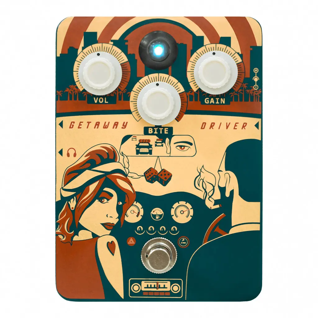 Orange Getaway Driver Pedal 1