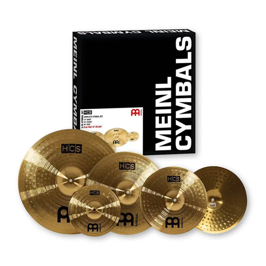 Meinl Hcs Cymbal Pack - 14" Hi-Hats, 16" Crash, 20" Ride + 10" Splash 1