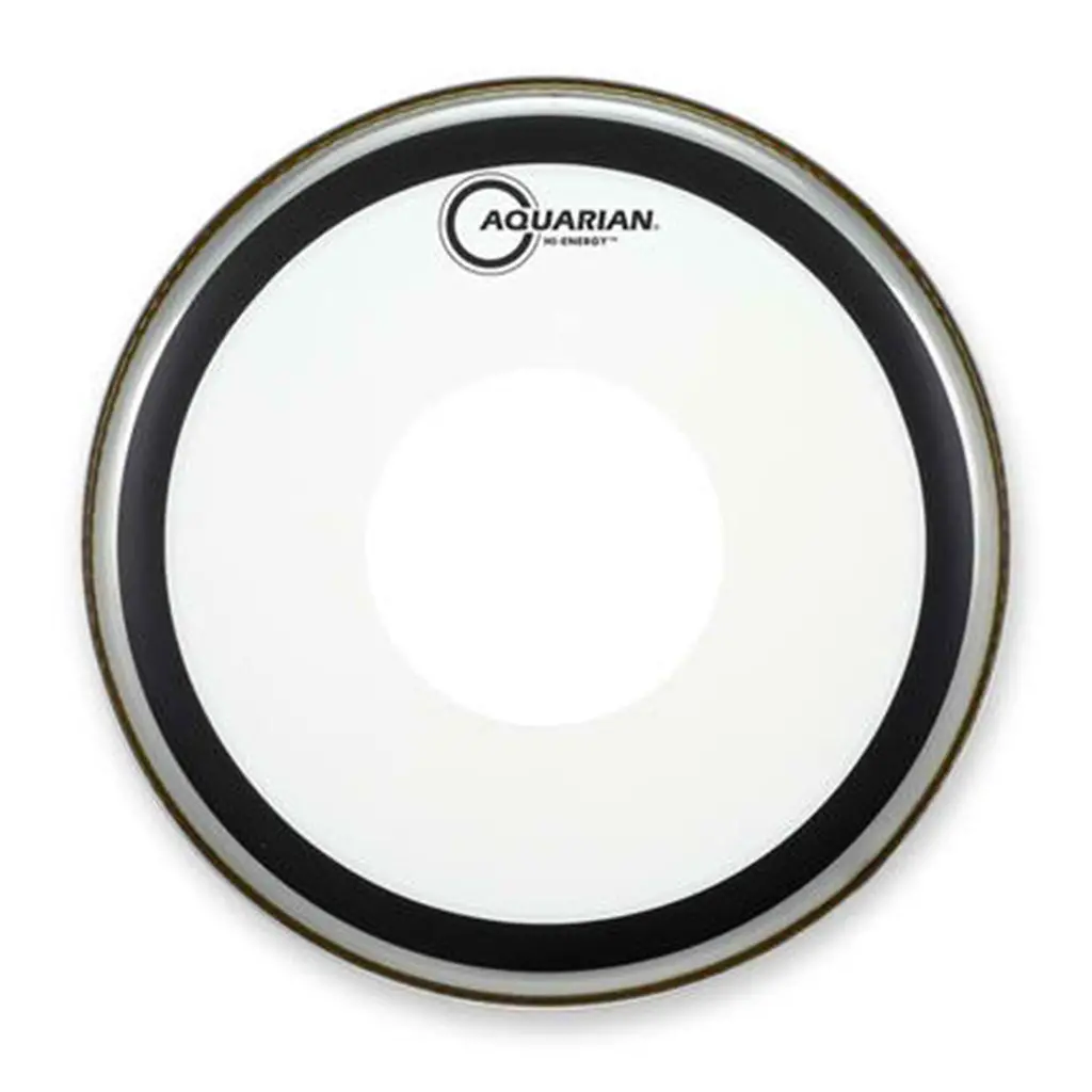 Aquarian He12 12" Hi-Energy Snare - Clear 1