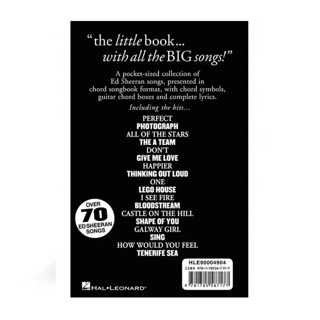 The Little Black Songbook - Ed Sheeran 2