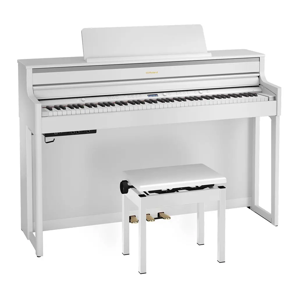 Roland Hp704 Digital Piano - White 1
