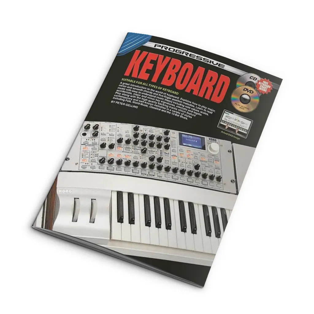 Progressive Keyboard Book/Cd/Dvd 1