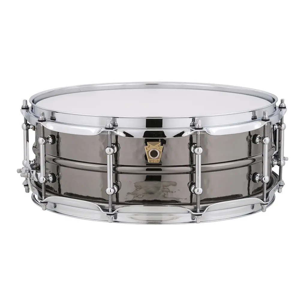 Ludwig Black Beauty Snare Drum - 14"X5" Hammered, Tube Lugs 1