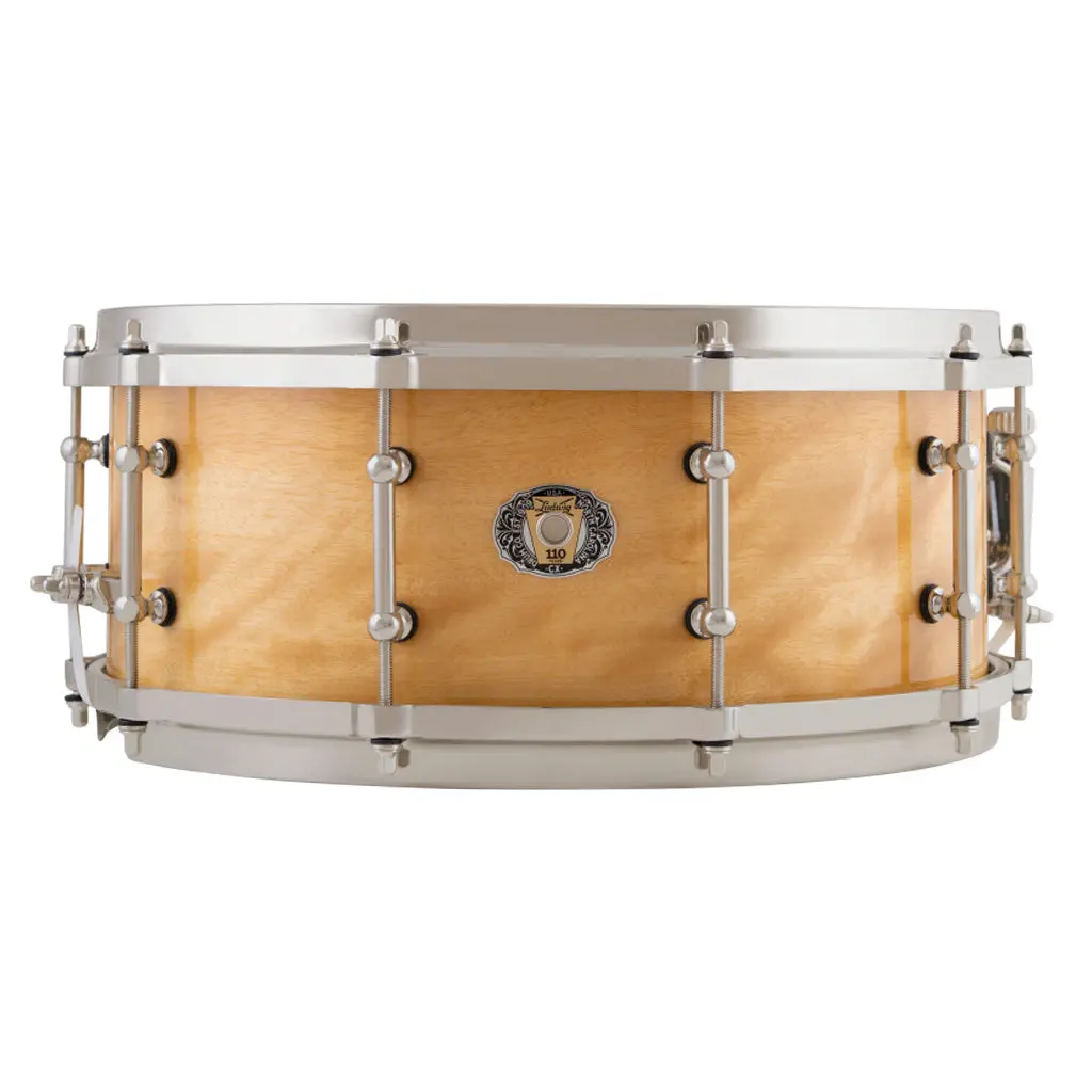 Ludwig Aged Exotic Avodire 110Th Anniversary Snare Drum - 14"X5.5" 1
