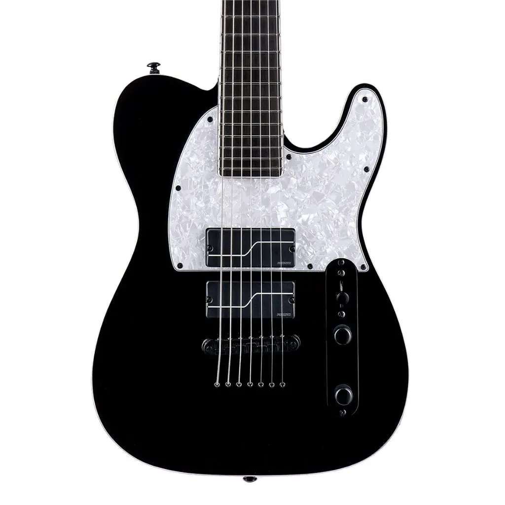 Esp Ltd Sct-607B Stephen Carpenter Signature 7-String Baritone Electric Guitar - Black 1