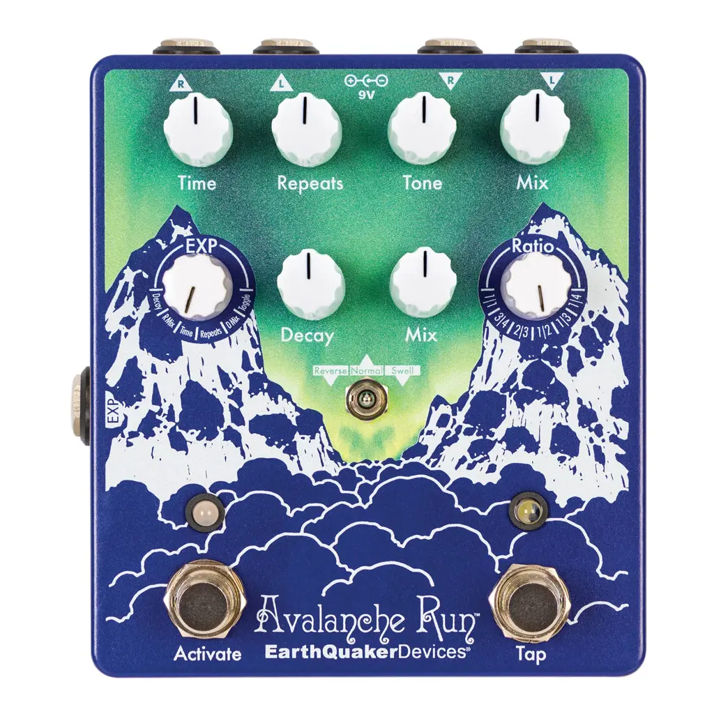 Earthquaker Devices Limited Edition Avalanche Run Aurora Borealis 1