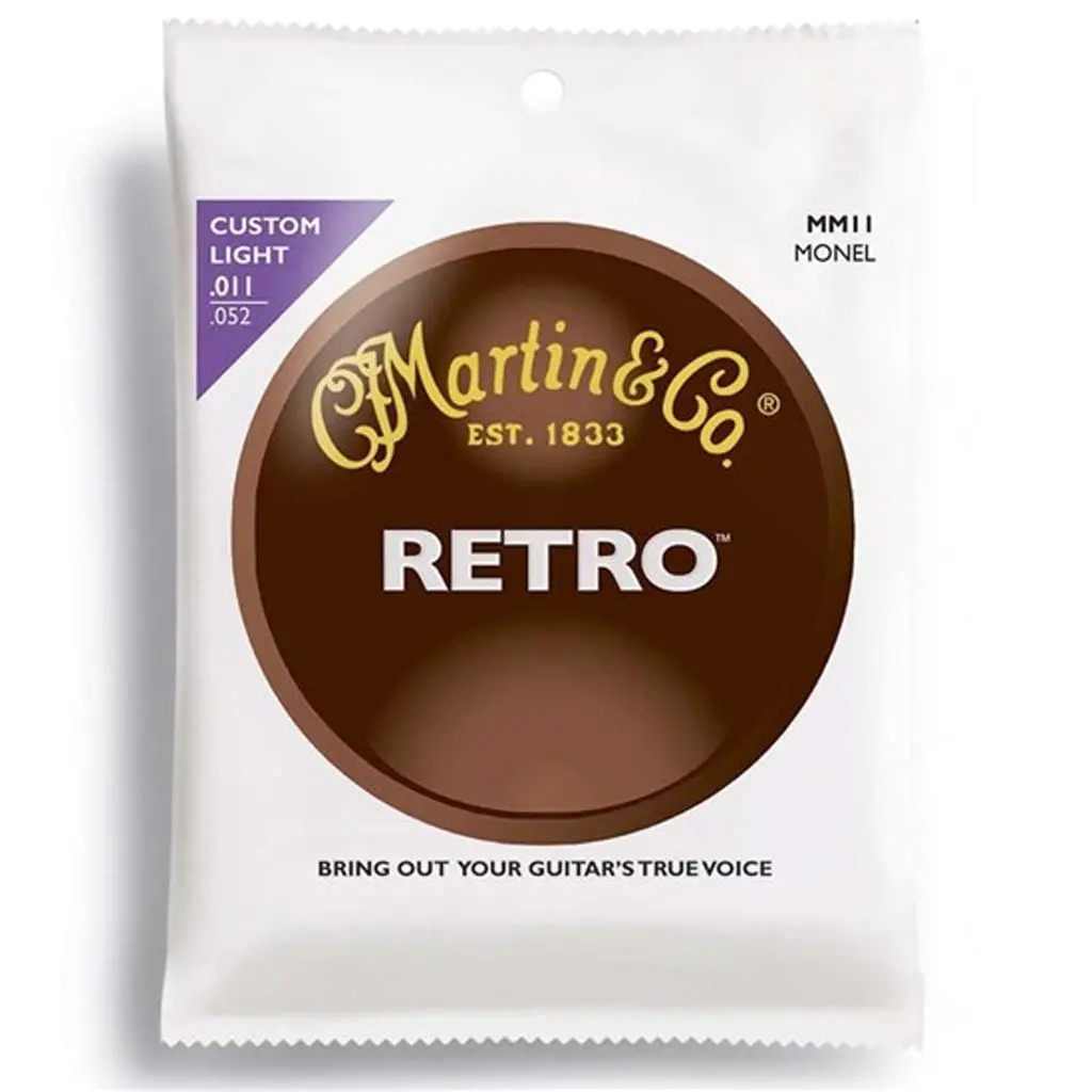 Martin Retro Strings Monel - 11-52 Custom Light 1