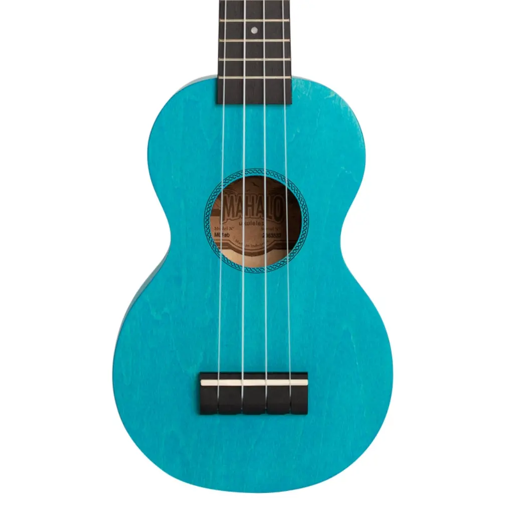 Mahalo Ml1ab Island Series Soprano Ukulele - Aqua Blue 1