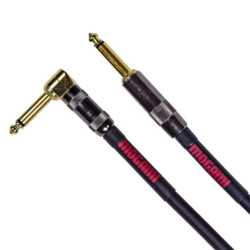 Mogami Mog-Od12r - Overdrive Series Instrument Cable - Angled/Straight (12Ft) 1