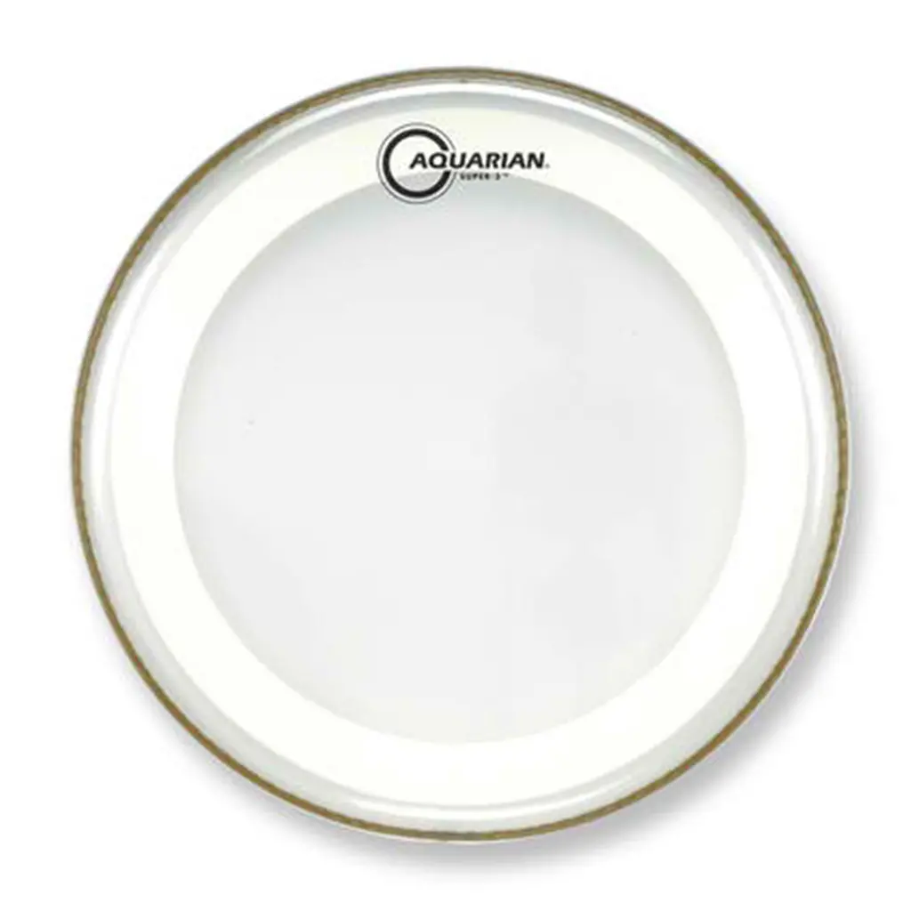 Aquarian Mrs2-12 12" Super-2 - Clear With Studio Ring 1