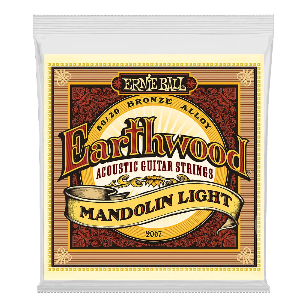 Ernie Ball Earthwood Mandolin Light Loop End 80/20 Bronze Acoustic Guitar String, 9-34 Gauge 1