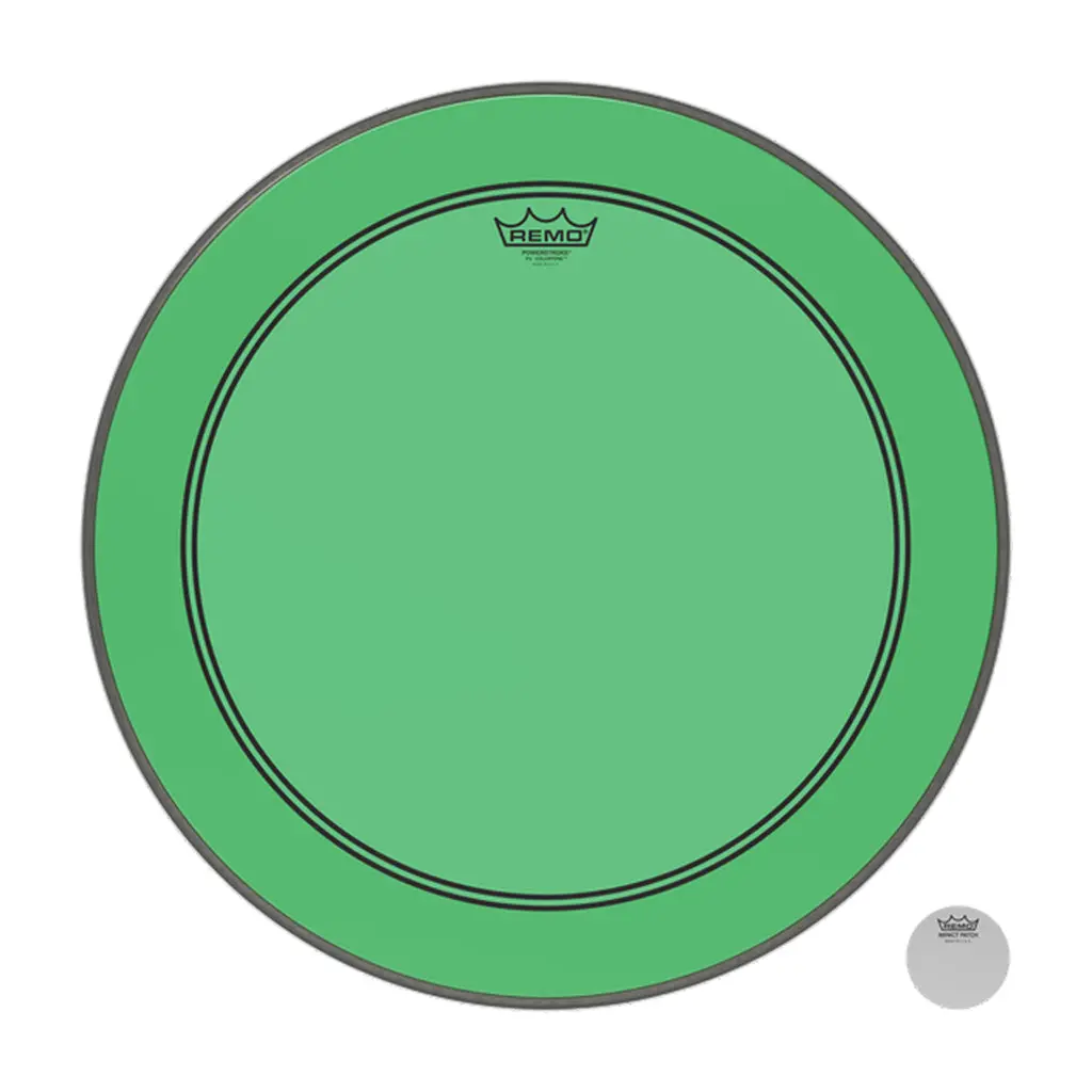 Remo 22" Powerstroke 3 Colortone Green 1