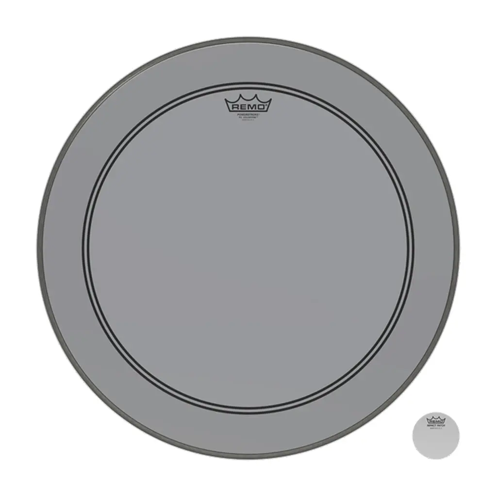 Remo 22" Powerstroke 3 Colortone Smoke 1
