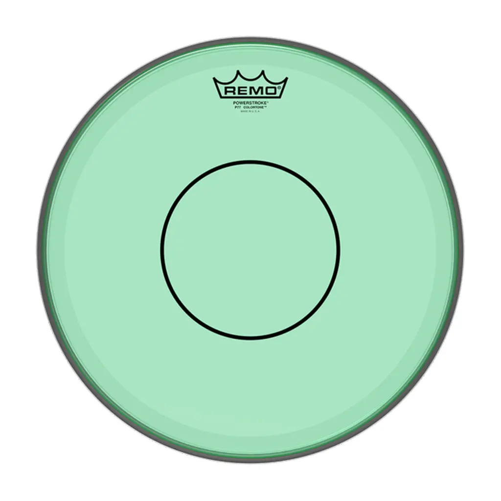 Remo 14" Powerstroke 77 Colortone Green 1