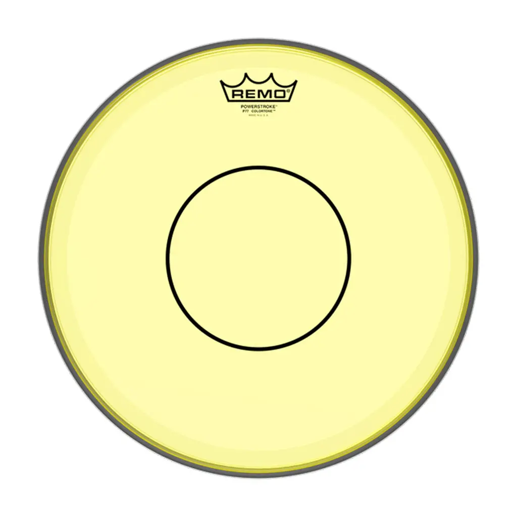 Remo 14" Powerstroke 77 Colortone Yellow 1
