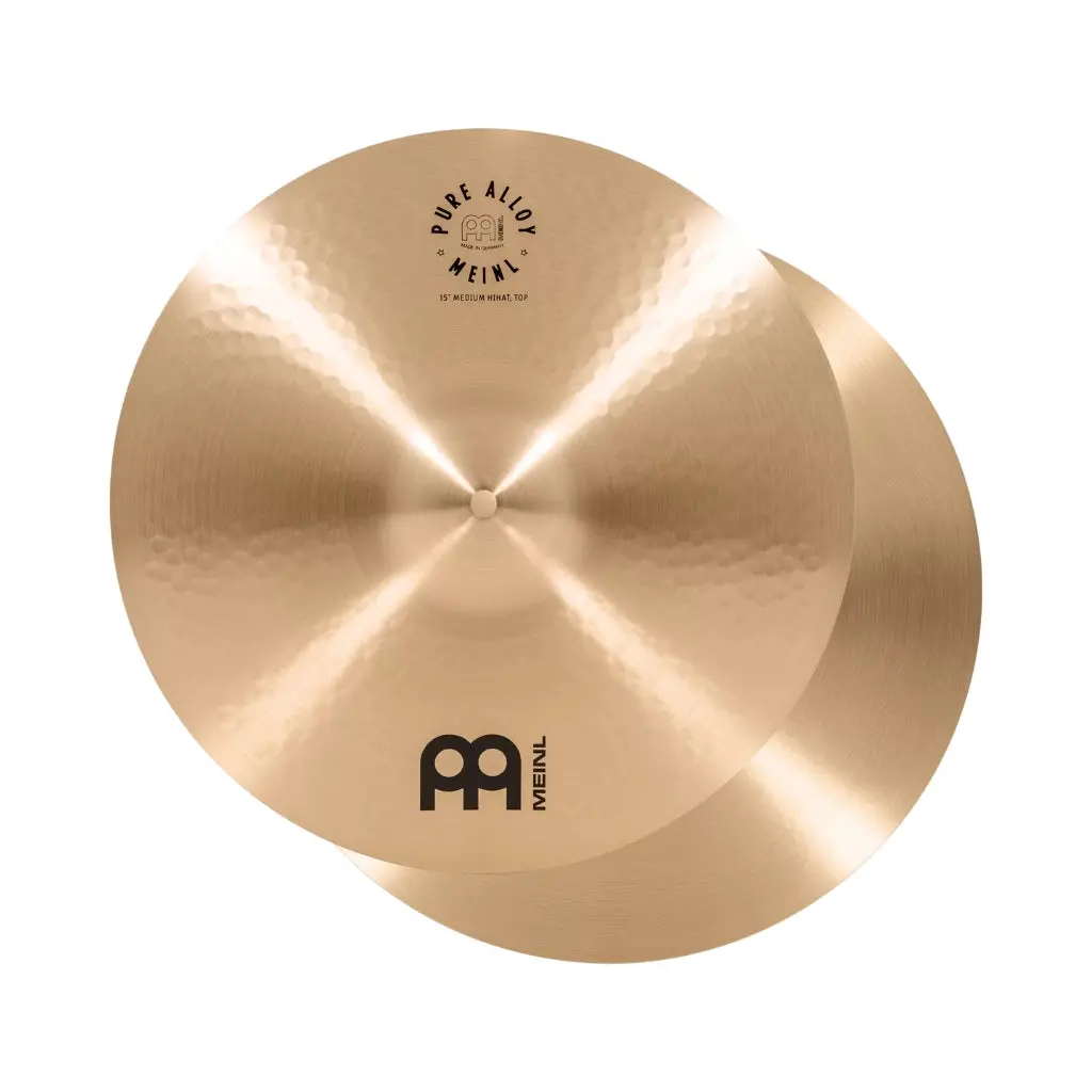 Meinl Pure Alloy 15" Medium Hi-Hats 1