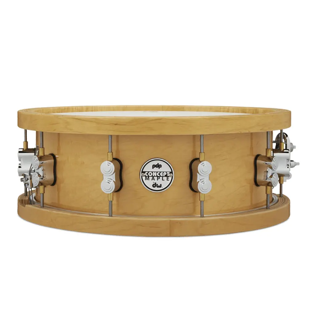 Pdp Concept Series 14"X5.5" Maple Snare Drum W/ Wood Hoops 1
