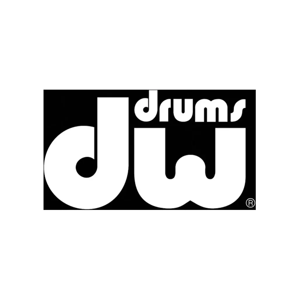 Dw Drums Decal - White 1