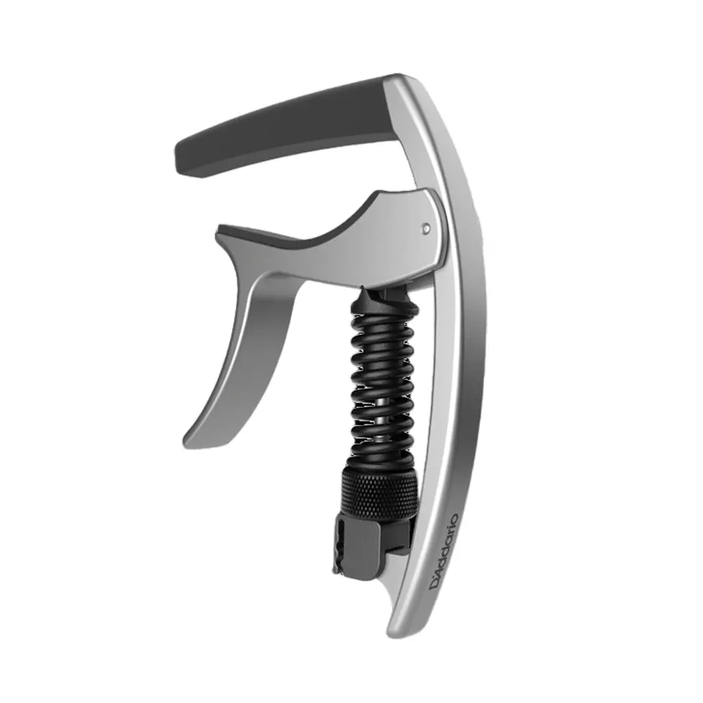 D'addario Planet Waves Pw-Cp-09S Tri Action Capo In Silver 1