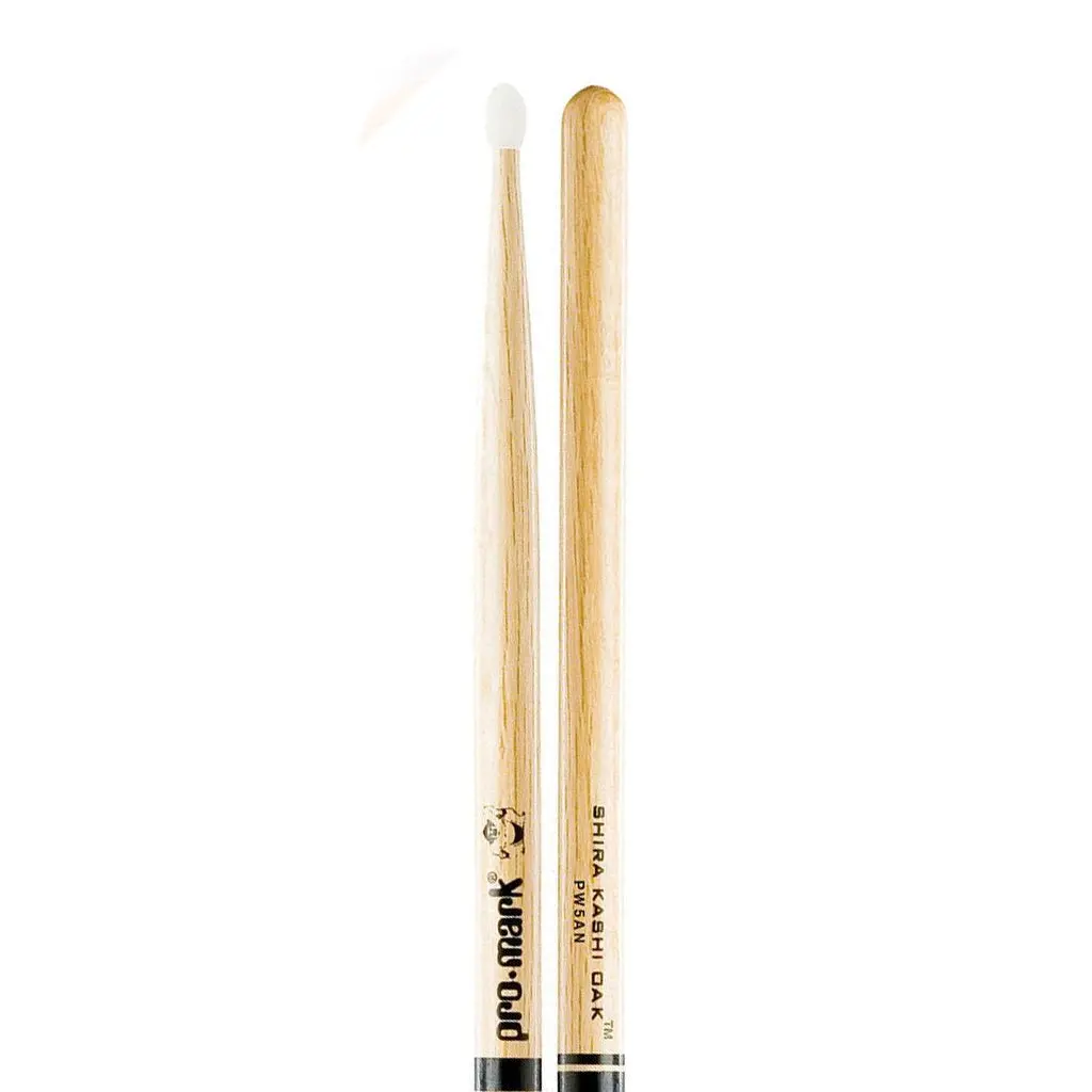 Promark Shira Kashi™ Oak 5A Nylon Tip Drumstick 1