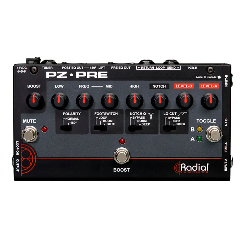 Radial Pz-Pre - Acoustic Instrument Preamp 1