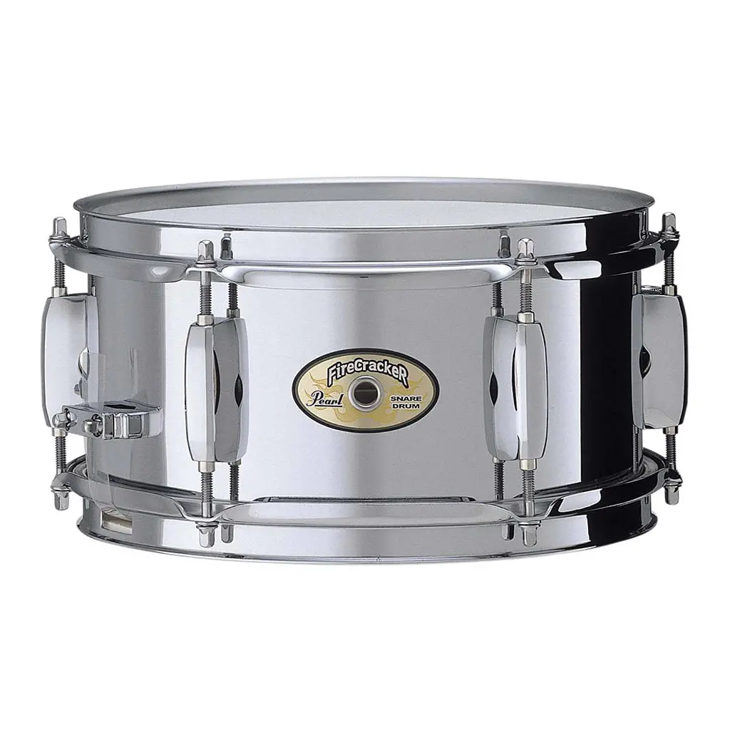 Pearl 10”X5" Fire Cracker Snare Drum - Steel 1