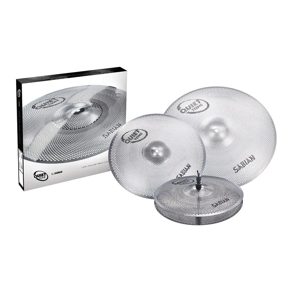 Sabian Quiet Tone Practice Cymbal Pack - 14/16/20 1