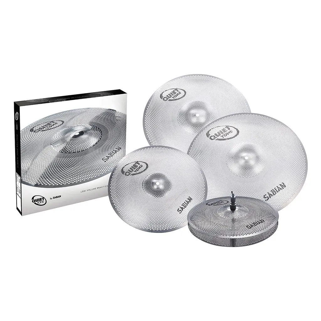 Sabian Quiet Tone Practice Cymbal Pack - 14/16/18/20 1