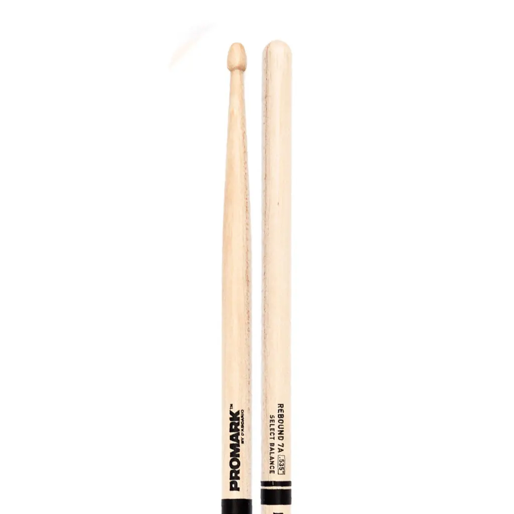 Promark Rebound 7A Hickory Acorn Wood Tip 1