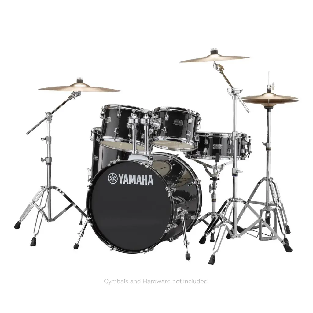 Yamaha Rdp0f5 Rydeen 5-Piece Shell Pack - Black Glitter 1