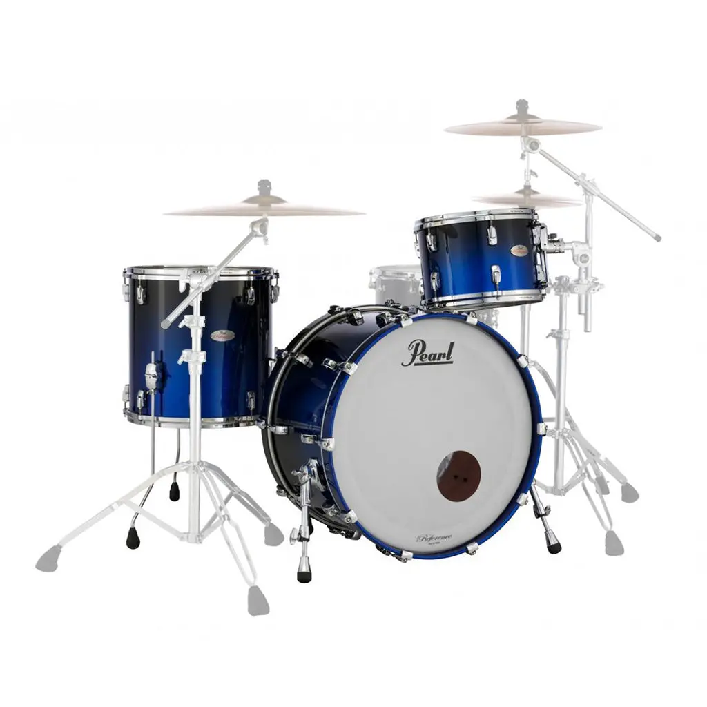 Pearl Reference Pure 4-Piece Shell Pack - Ultra Blue Fade 1