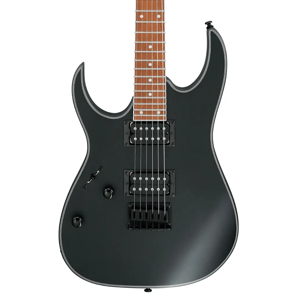 Ibanez Rg421exlbkf Left Handed Electric Guitar - Black Flat 1