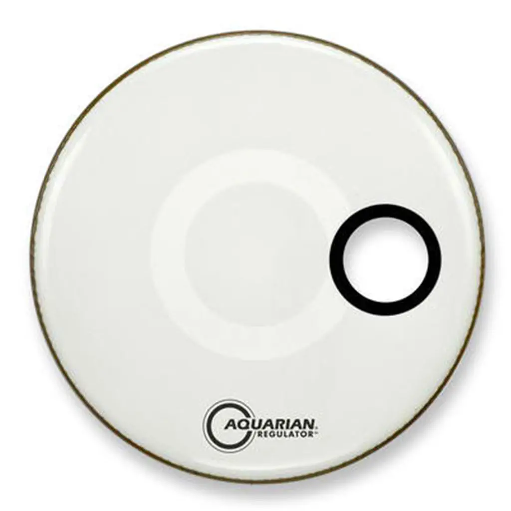 Aquarian Rsm22w 22" Regulator 4 3/4" Offset Hole Gloss White 1