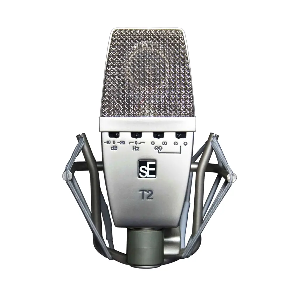 Se T2 Large-Diaphragm Multi-Pattern Condenser Microphone W/Titanium Capsule 1