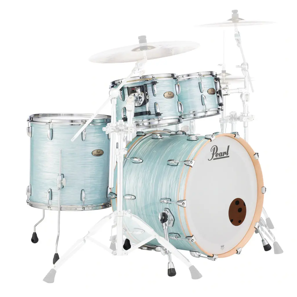 Pearl Session Studio Select 4-Piece Shell Pack - Ice Blue Oyster 1