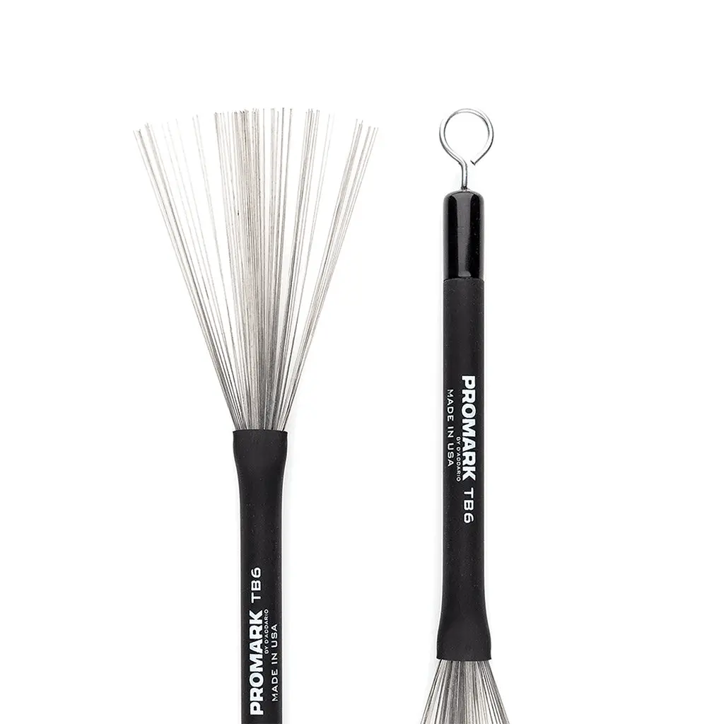 Promark Tb6 Heavy Telescopic Wire Brush 1