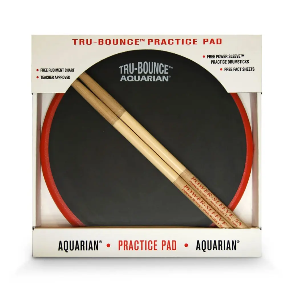 Aquarian Tbp12 Tru-Bounce Practice Pad 1