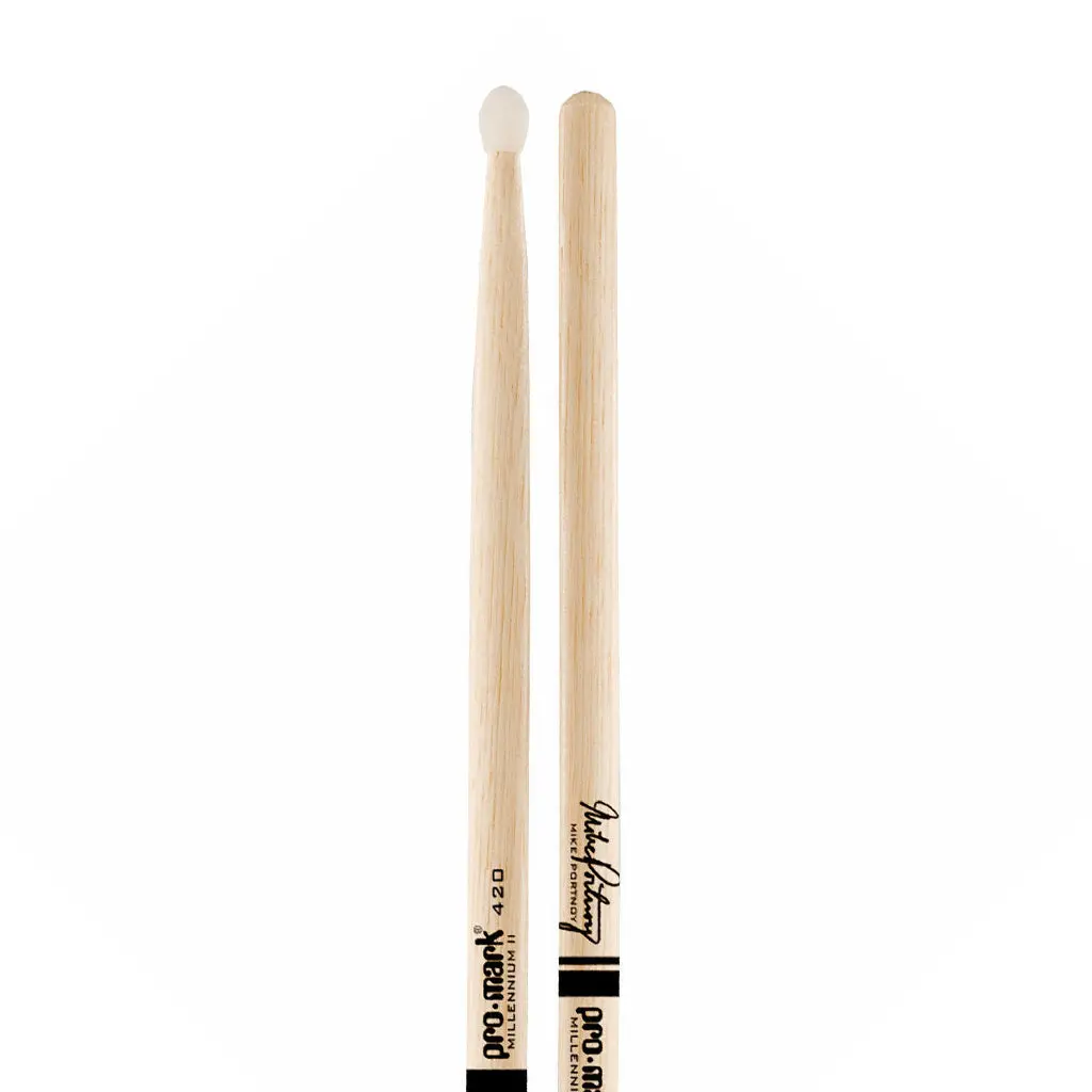 Promark Hickory 420 Mike Portnoy Nylon Tip 1