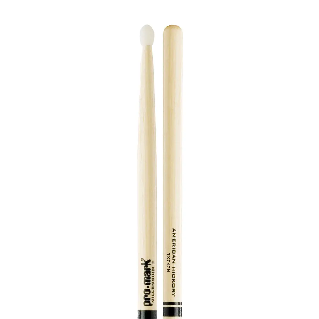 Promark Hickory 747 Nylon Tip 1