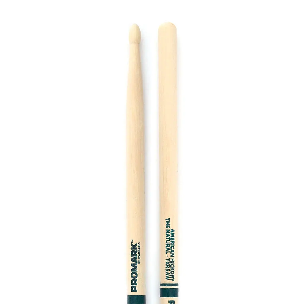Promark Hickory 5A "The Natural" Wood Tip 1