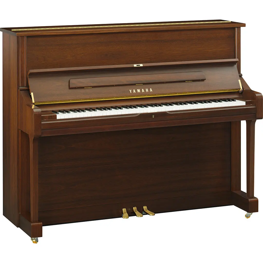 Yamaha U1sawq Upright Piano - Satin American Walnut 1